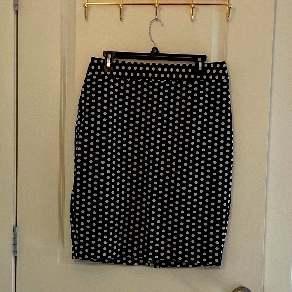 Loft Polka Dot Skirt
